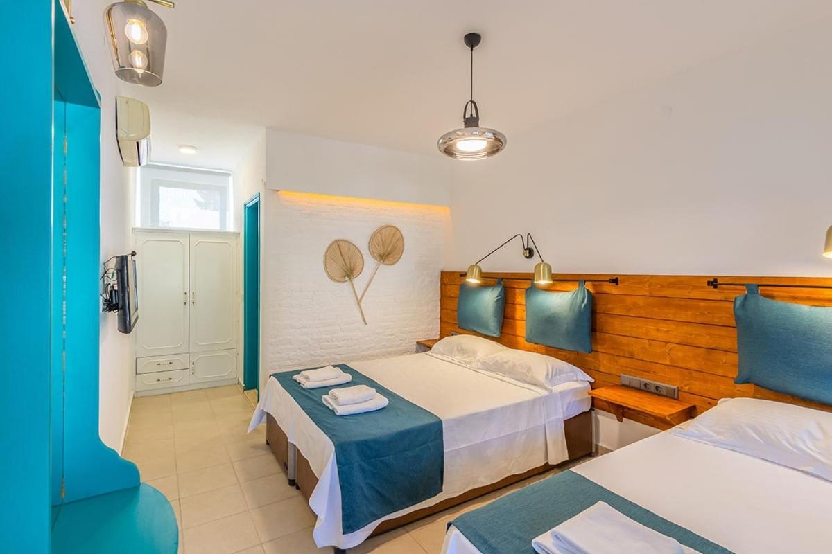 Avlu Otel Datca Bagian luar foto